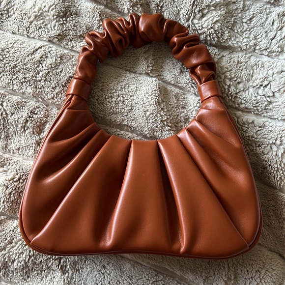 JW PEI - Gabbi Ruched Hobo Handbag - Nutella - Picture 4 of 4
